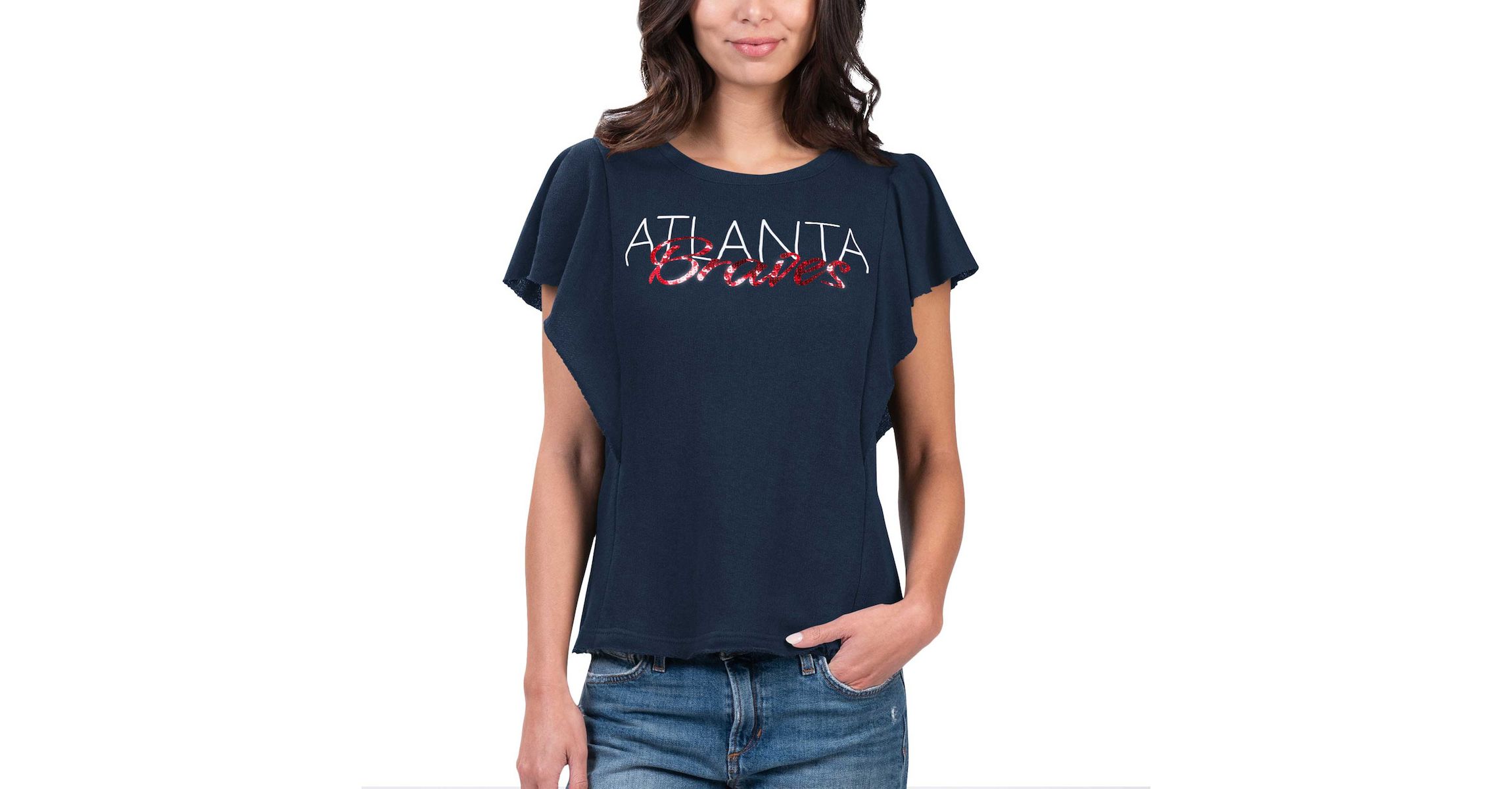 MLB Atlanta Braves Crowd Wave T-Shirt