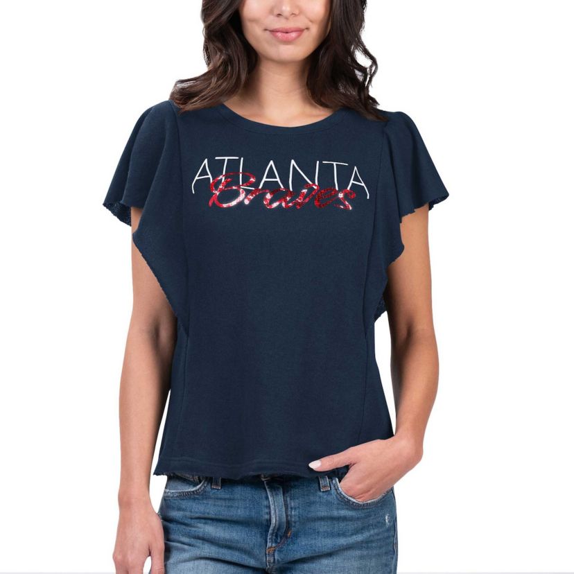 MLB Atlanta Braves Crowd Wave T-Shirt