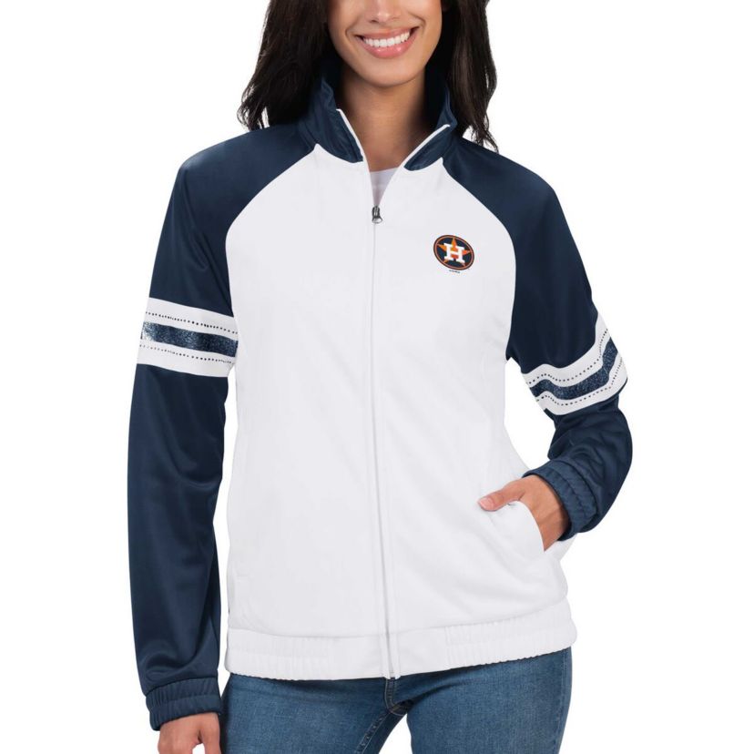 MLB Houston Astros Show Up Raglan Full-Zip Track Jacket