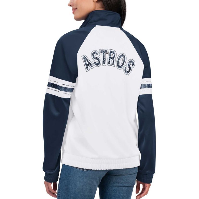 MLB Houston Astros Show Up Raglan Full-Zip Track Jacket