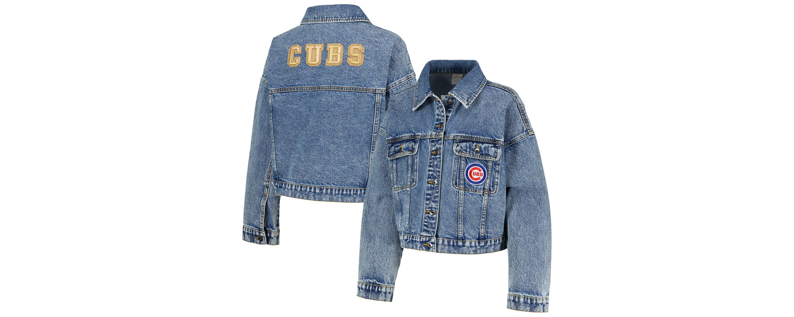 MLB Chicago Cubs Victory Oversized Button-Up Jacket