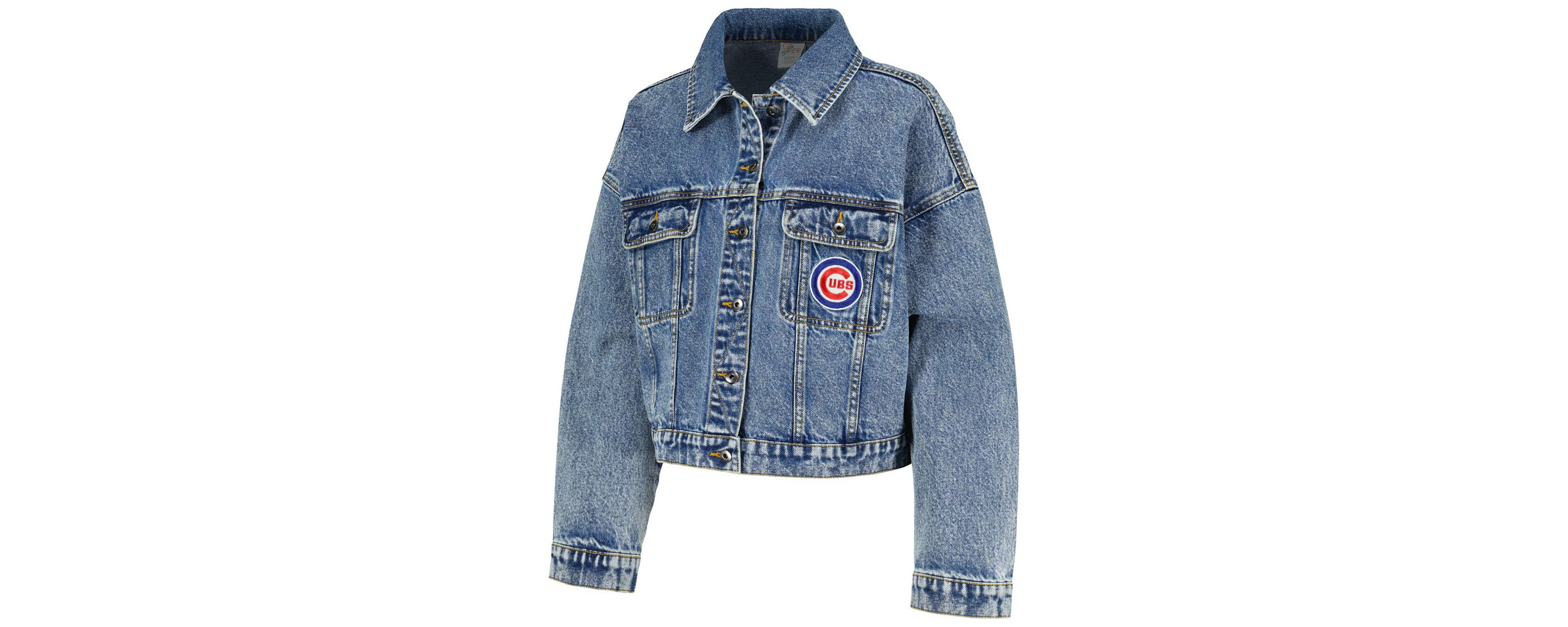 MLB Chicago Cubs Victory Oversized Button-Up Jacket