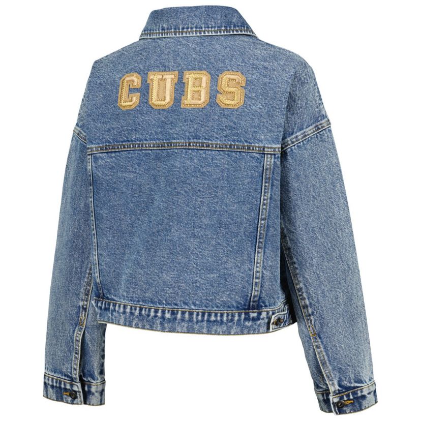 MLB Chicago Cubs Victory Oversized Button-Up Jacket