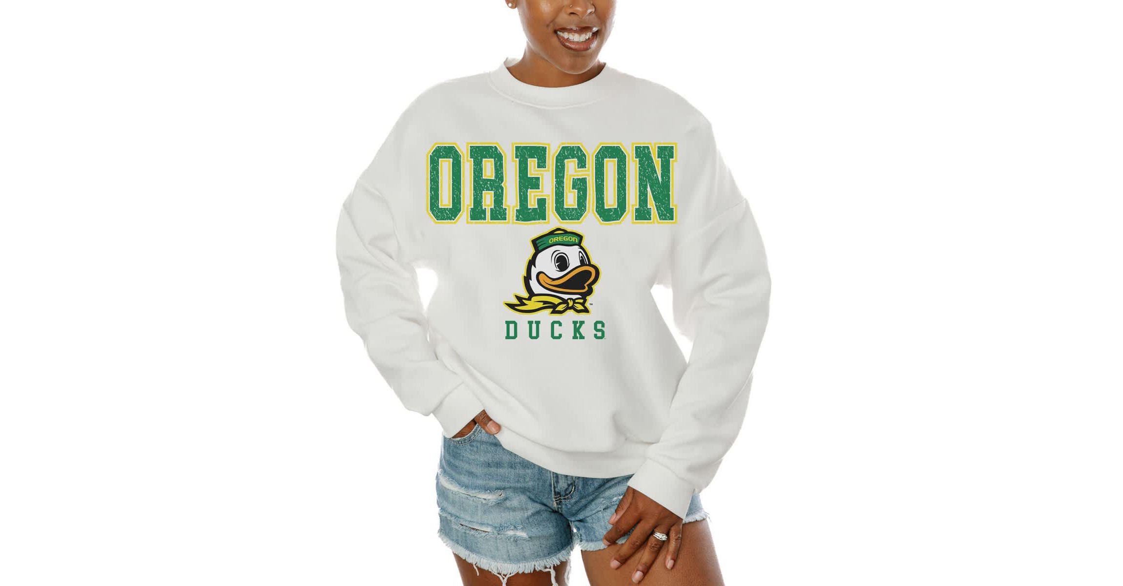 NCAA Oregon Ducks Freestyle Fleece Pullover Sweatshirt