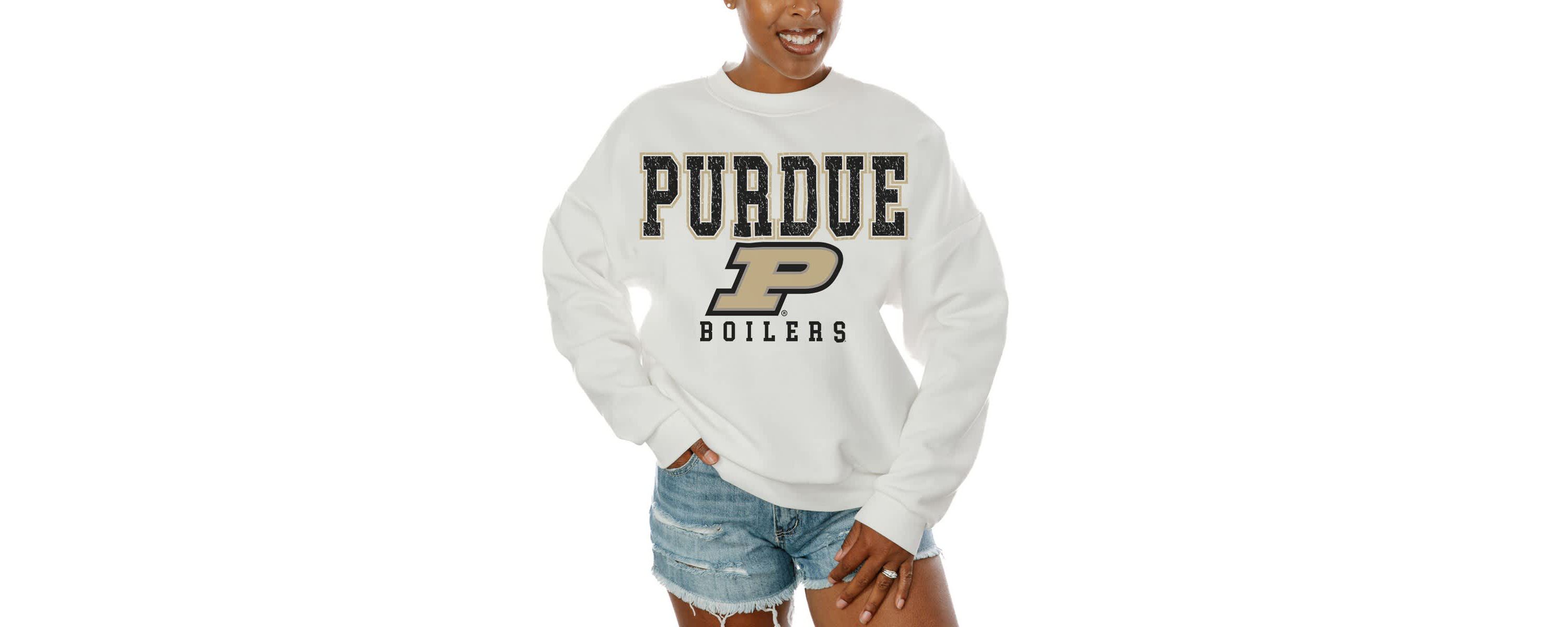 NCAA Purdue Boilermakers Freestyle Fleece Pullover Sweatshirt