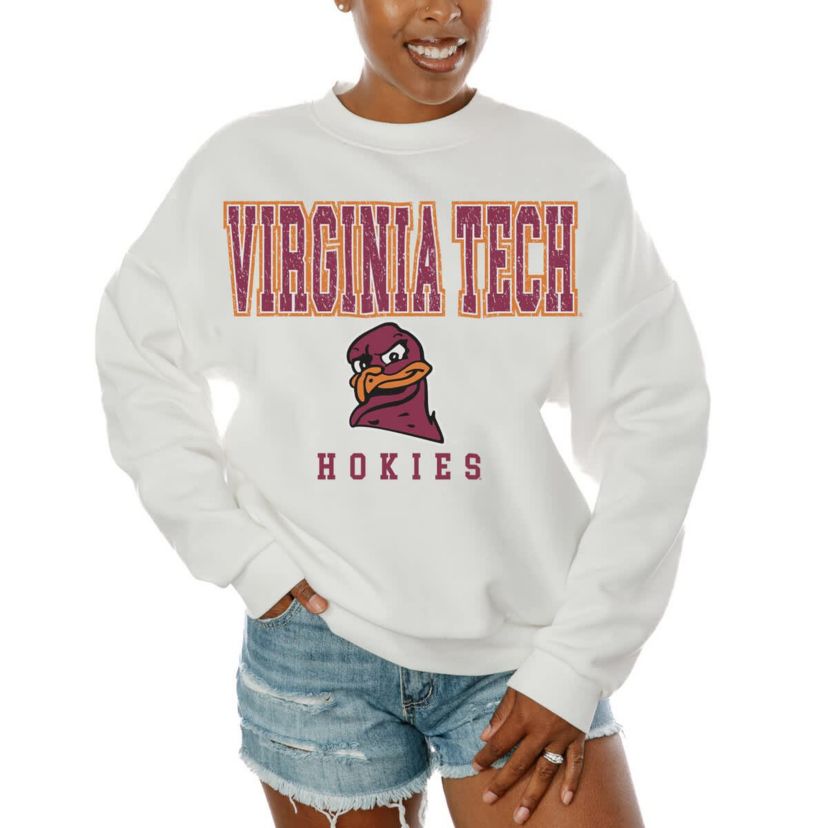 NCAA Virginia Tech Hokies Freestyle Fleece Pullover Sweatshirt