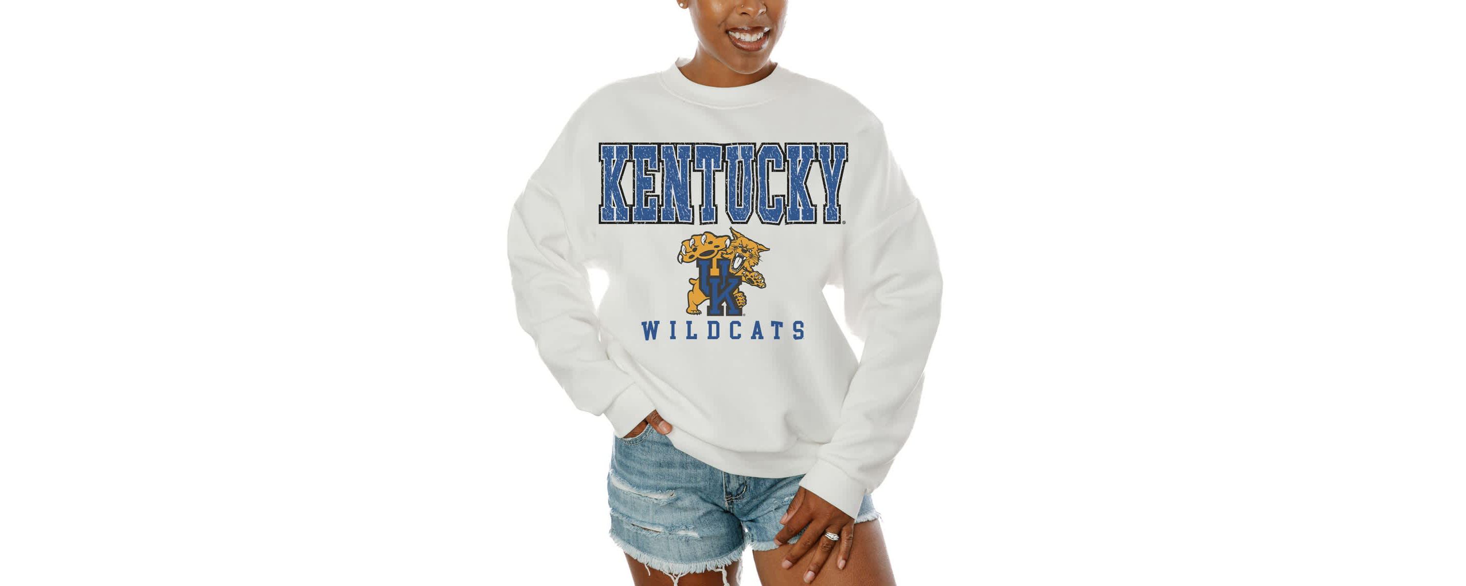NCAA Kentucky Wildcats Freestyle Fleece Pullover Sweatshirt