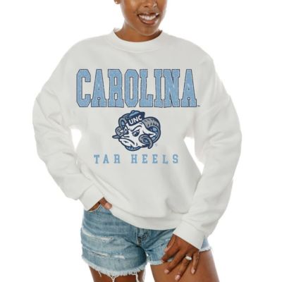 Gameday Couture NCAA North Carolina Tar Heels Freestyle Fleece Pullover Sweatshirt, White, 2XL