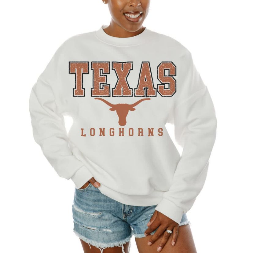 NCAA Texas Longhorns Freestyle Fleece Pullover Sweatshirt