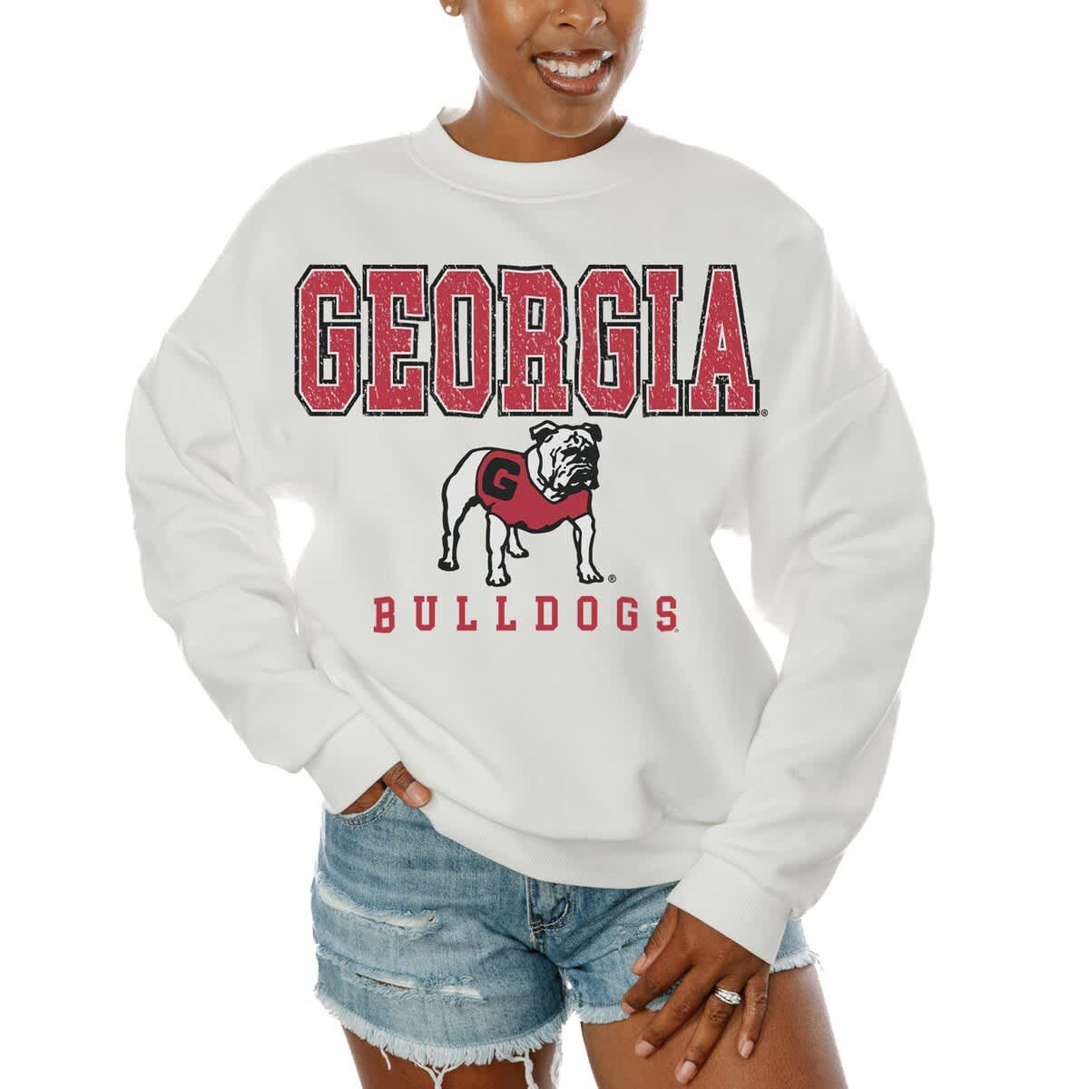 NCAA Georgia Bulldogs Freestyle Fleece Pullover Sweatshirt