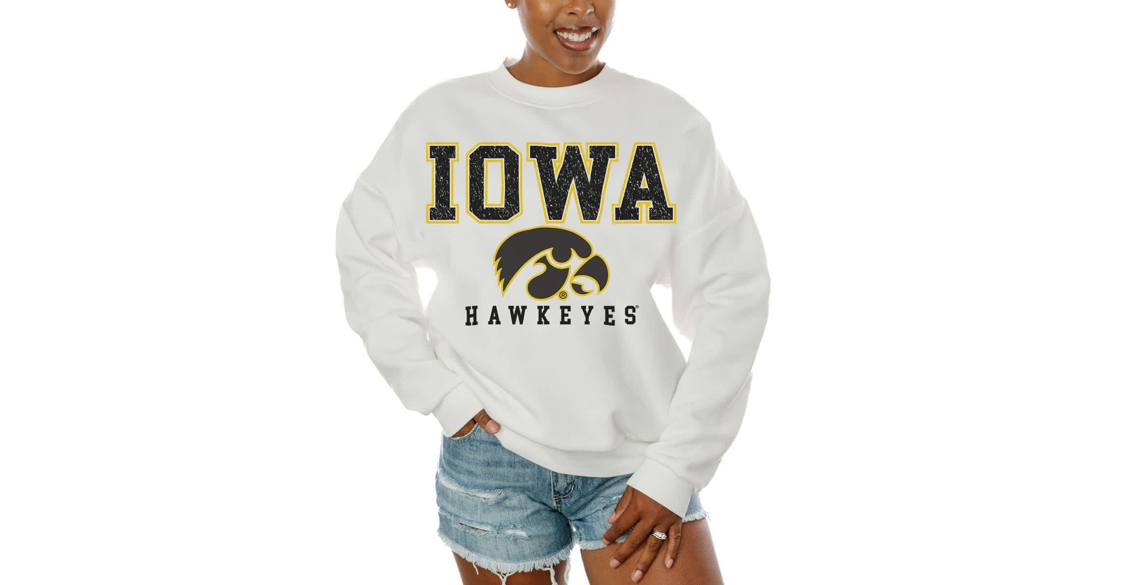 NCAA Iowa Hawkeyes Freestyle Fleece Pullover Sweatshirt