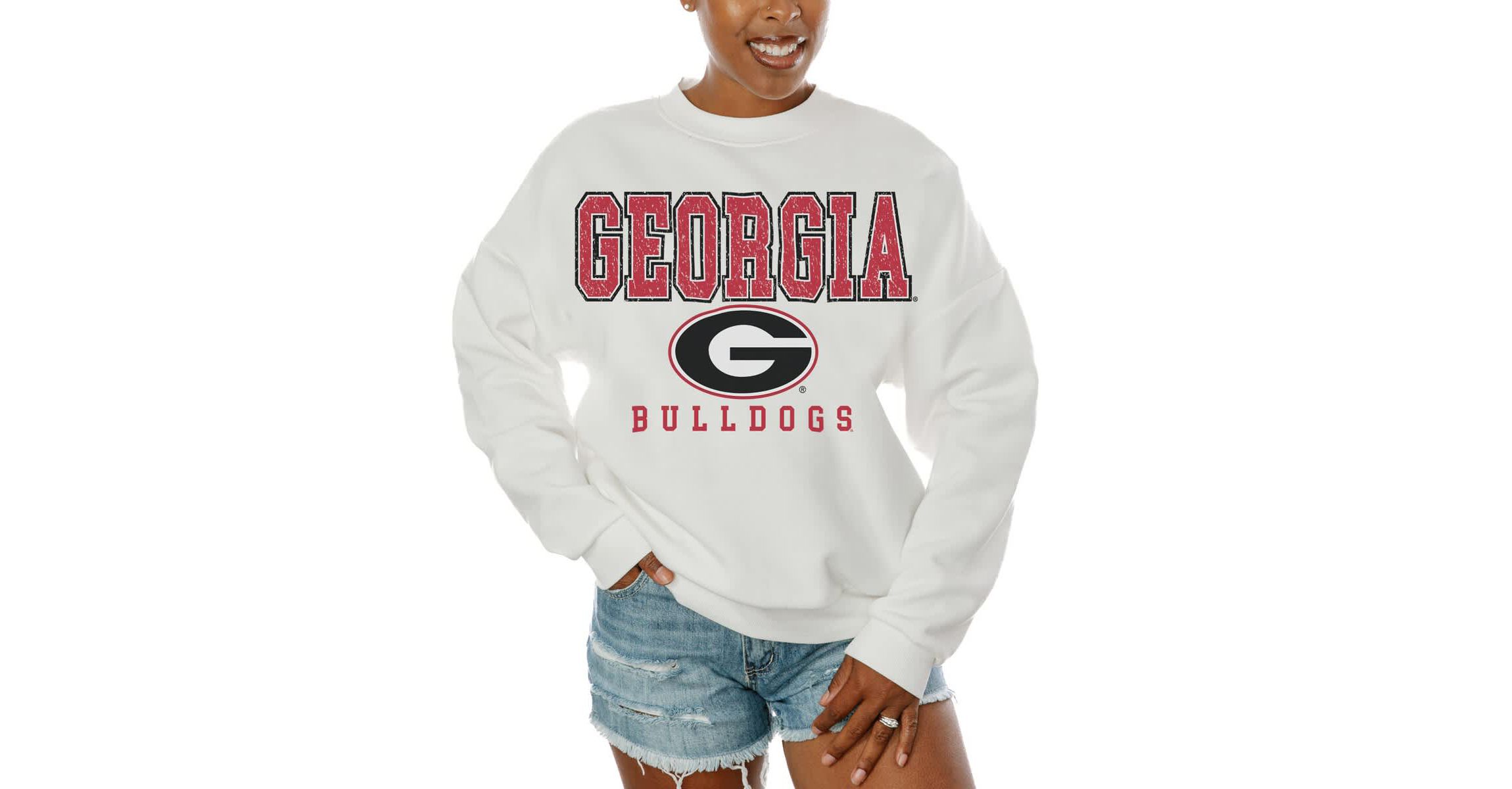 NCAA Georgia Bulldogs Freestyle Fleece Pullover Sweatshirt