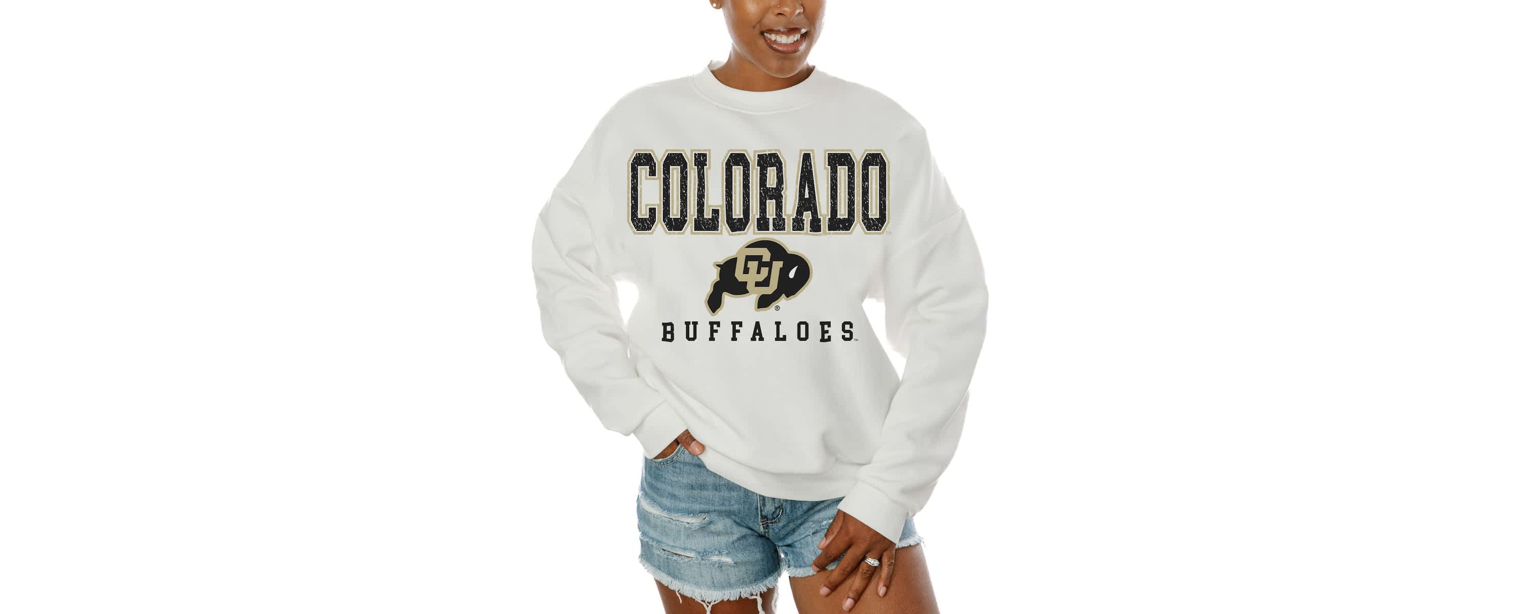NCAA Colorado Buffaloes Freestyle Fleece Pullover Sweatshirt