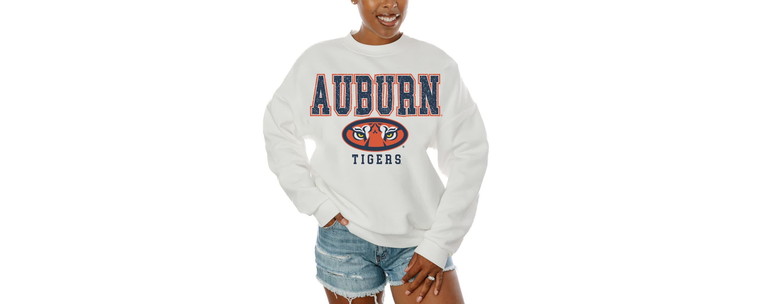 NCAA Auburn Tigers Freestyle Fleece Pullover Sweatshirt