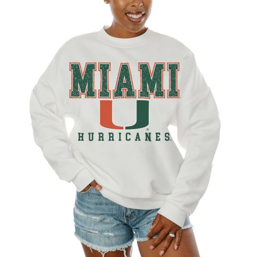 Miami (FL) Hurricanes NCAA Miami Hurricanes Freestyle Fleece Pullover Sweatshirt