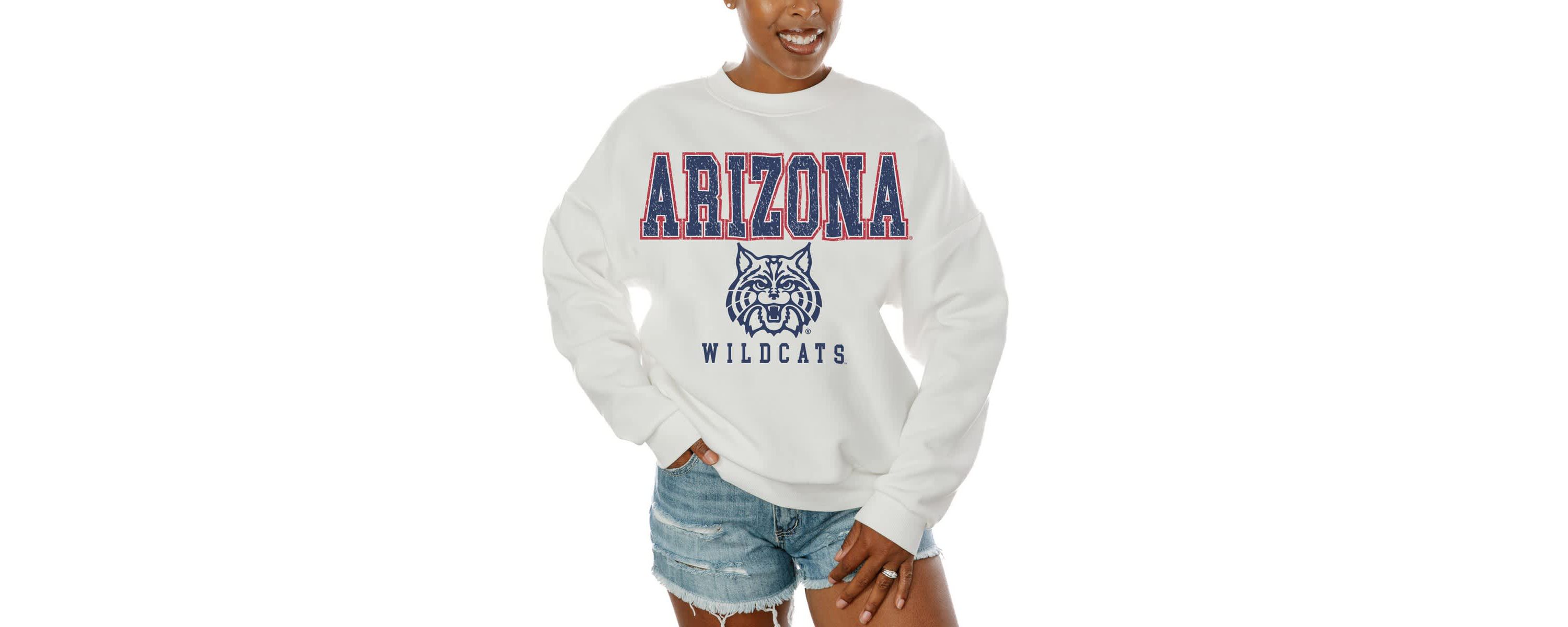 NCAA Arizona Wildcats Freestyle Fleece Pullover Sweatshirt