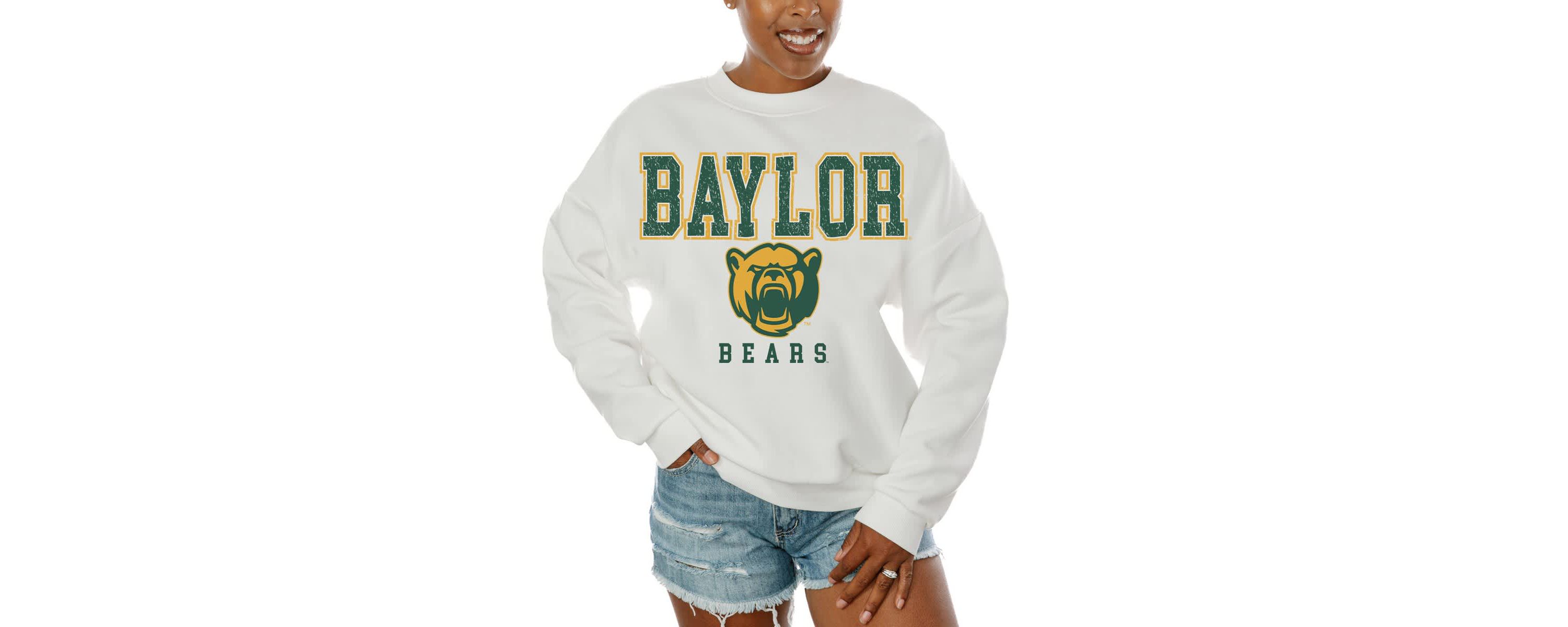 NCAA Baylor Bears Freestyle Fleece Pullover Sweatshirt