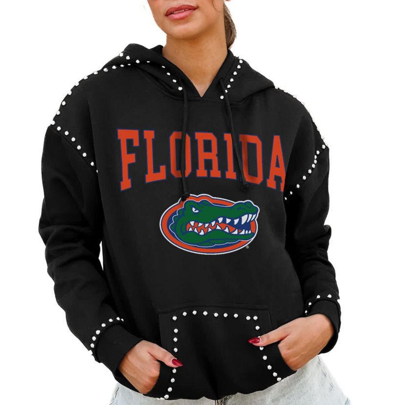 NCAA Florida Gators Studded Pullover Hoodie