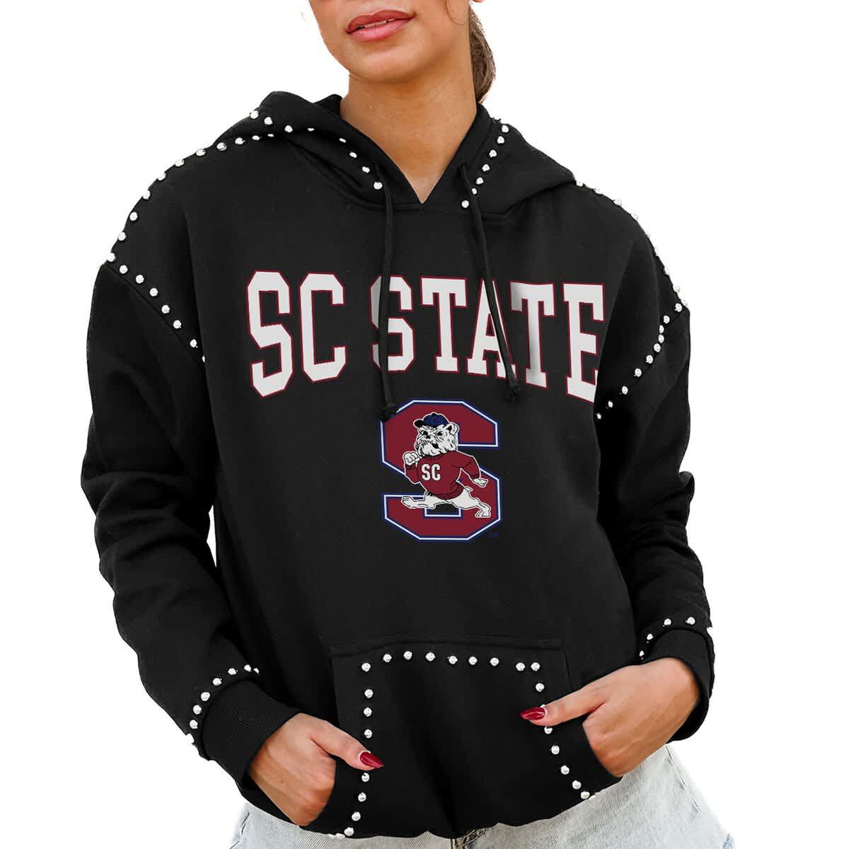 SC State Bulldogs NCAA South Carolina State Bulldogs Studded Pullover Hoodie