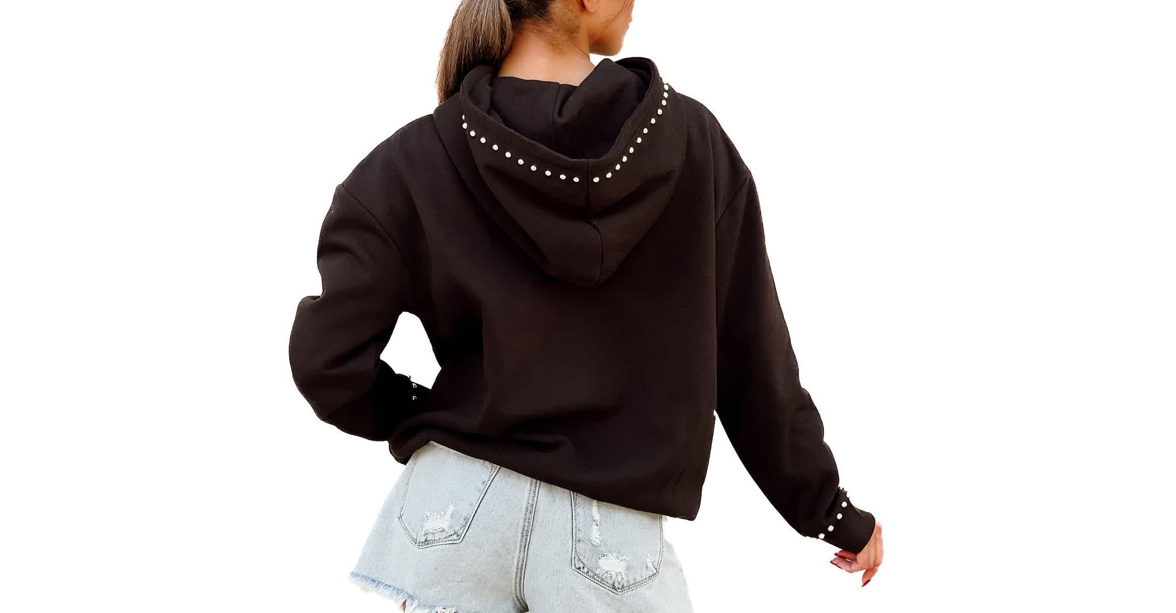 NCAA Oklahoma State Cowboys Studded Pullover Hoodie