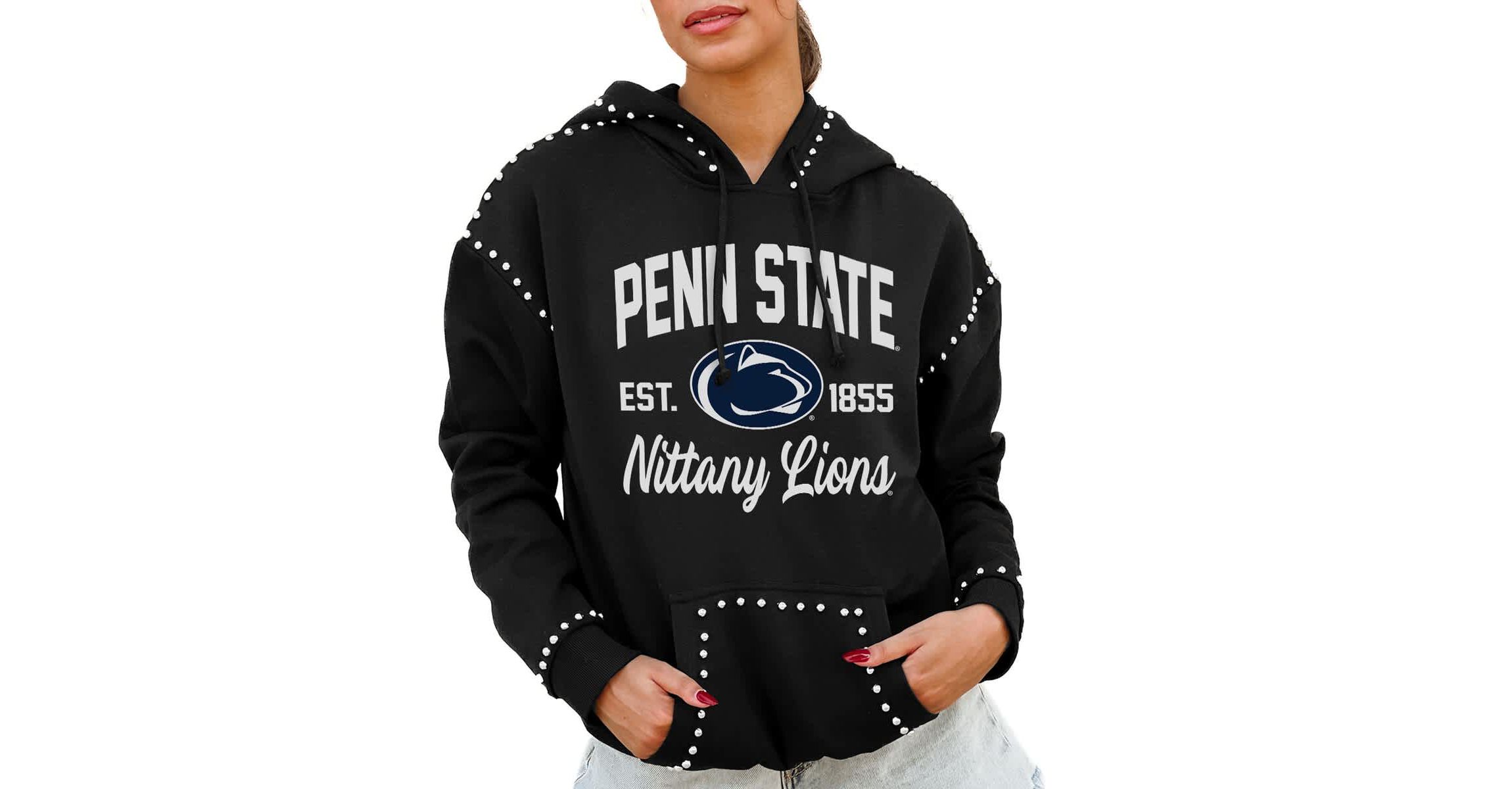 NCAA Penn State Nittany Lions Studded Pullover Hoodie
