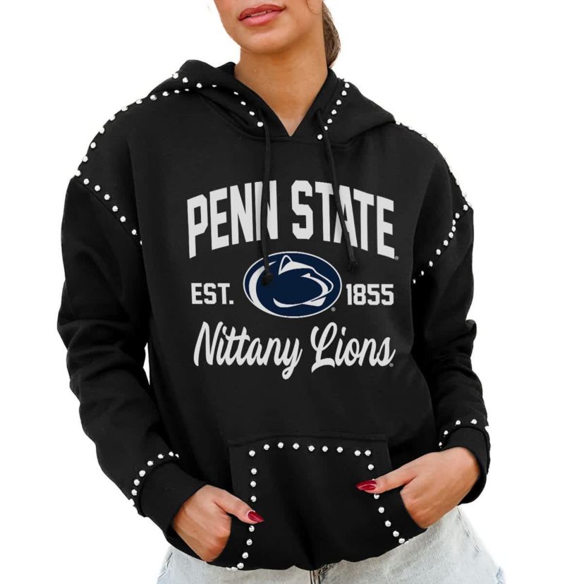 NCAA Penn State Nittany Lions Studded Pullover Hoodie
