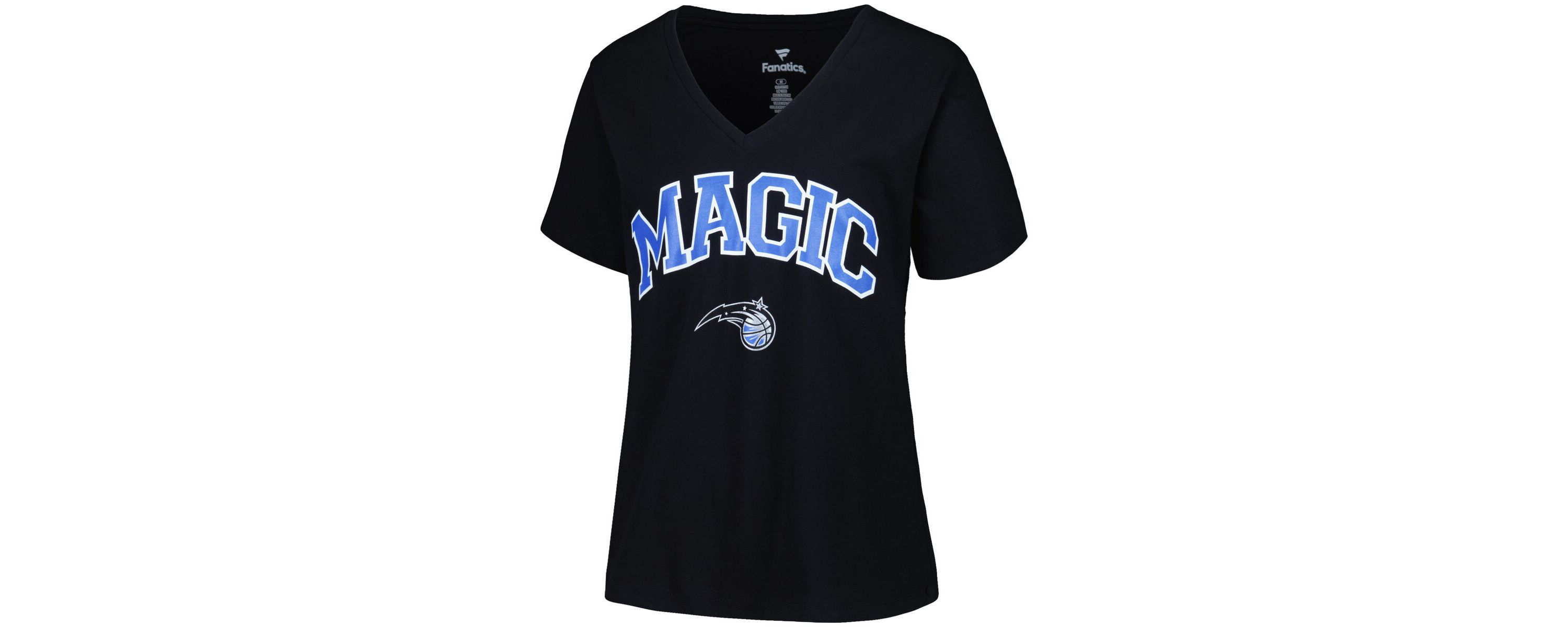 NBA Orlando Magic Plus Size Arch Over Logo V-Neck T-Shirt
