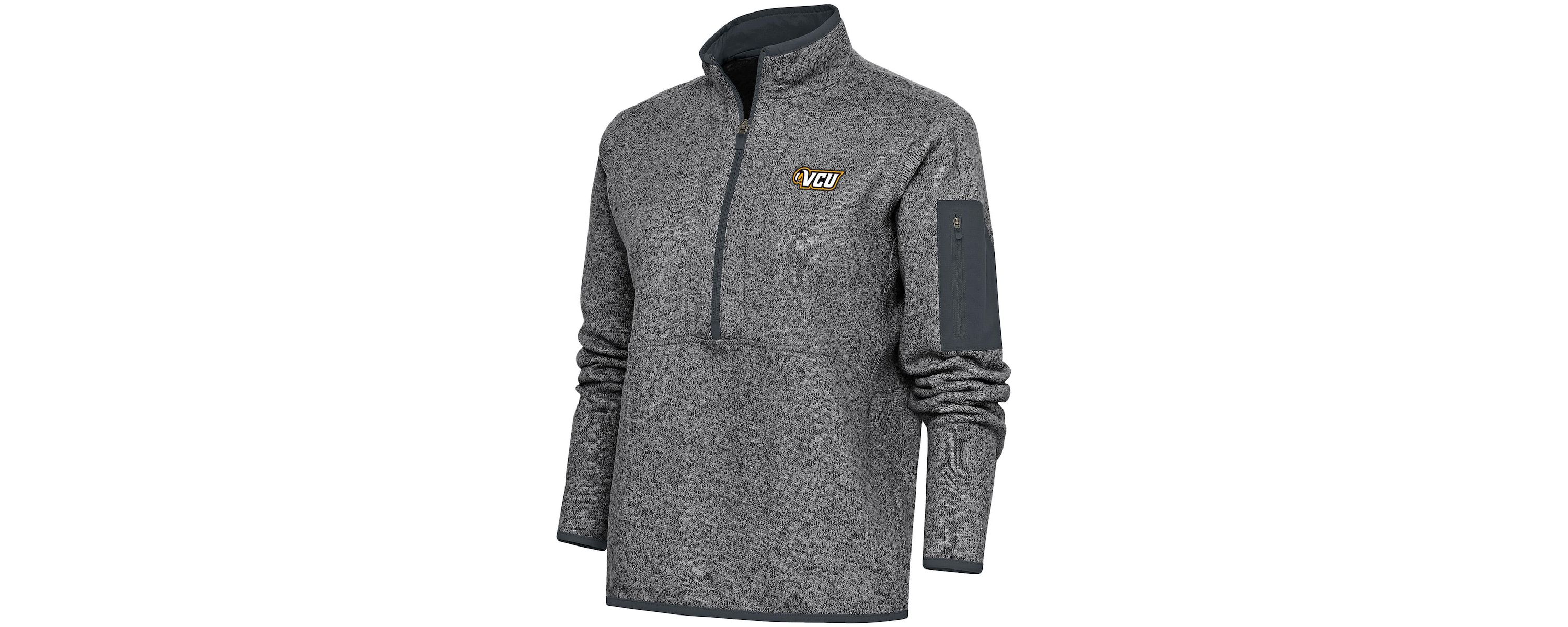NCAA VCU Rams Fortune Half-Zip Jacket