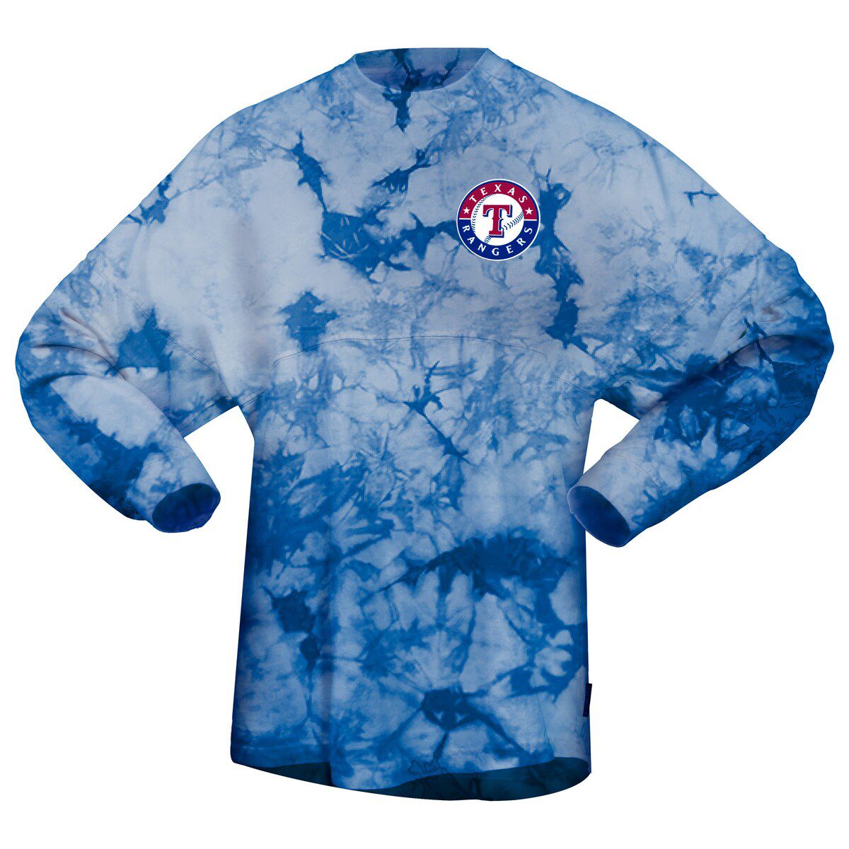MLB Fanatics Texas Rangers 2023 World Series s Crystal-Dye Long Sleeve T-Shirt