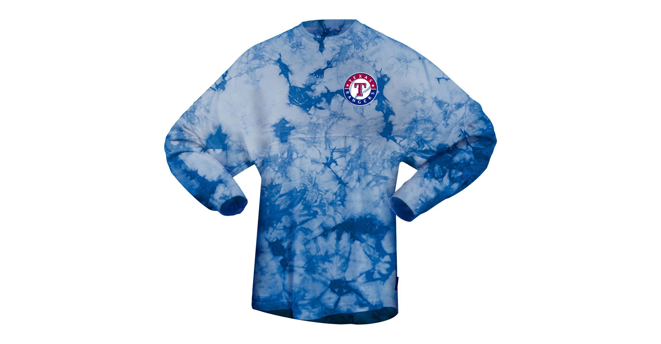 MLB Fanatics Texas Rangers 2023 World Series s Crystal-Dye Long Sleeve T-Shirt
