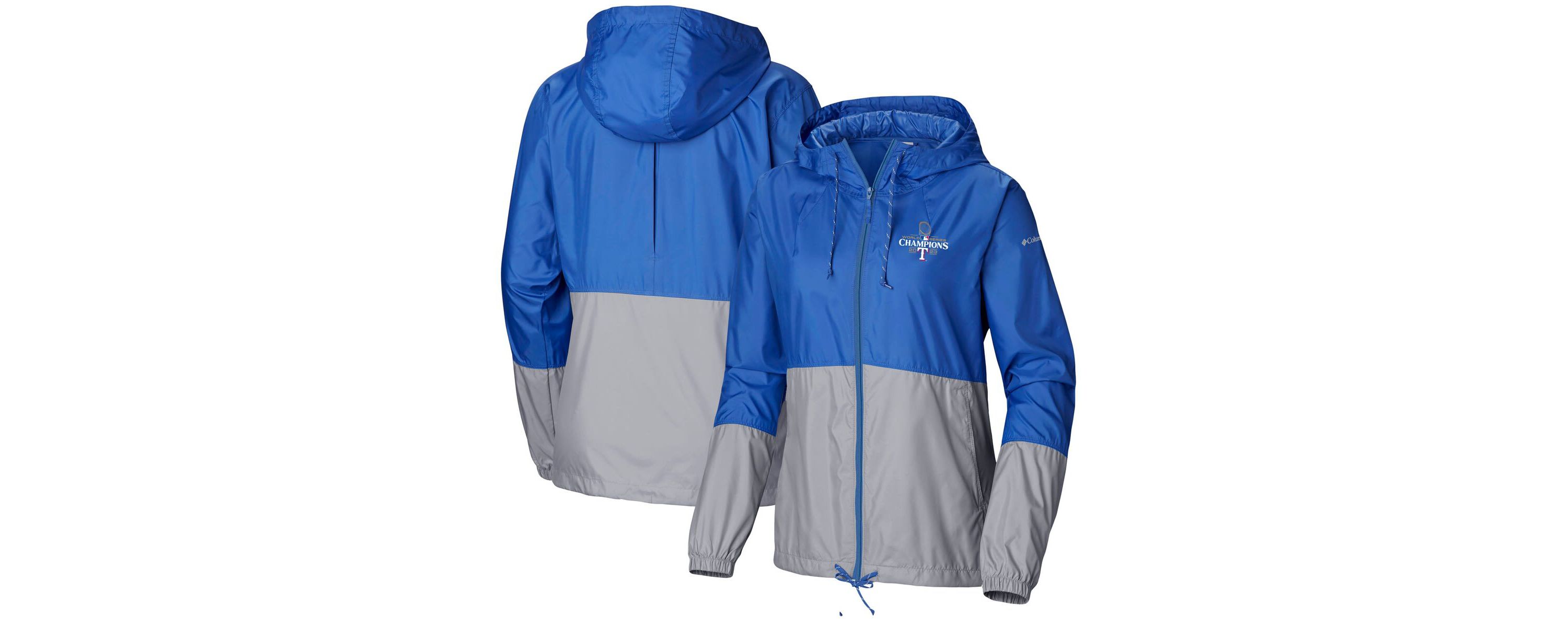 MLB Texas Rangers 2023 World Series s Flash Forward Full-Zip Windbreaker Jacket