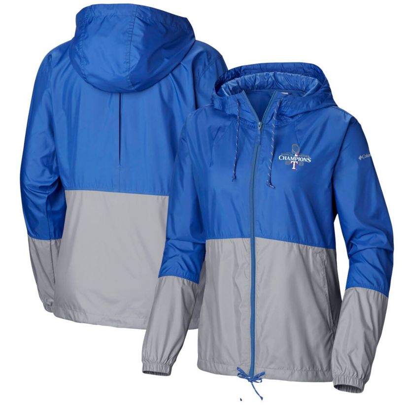 MLB Texas Rangers 2023 World Series s Flash Forward Full-Zip Windbreaker Jacket