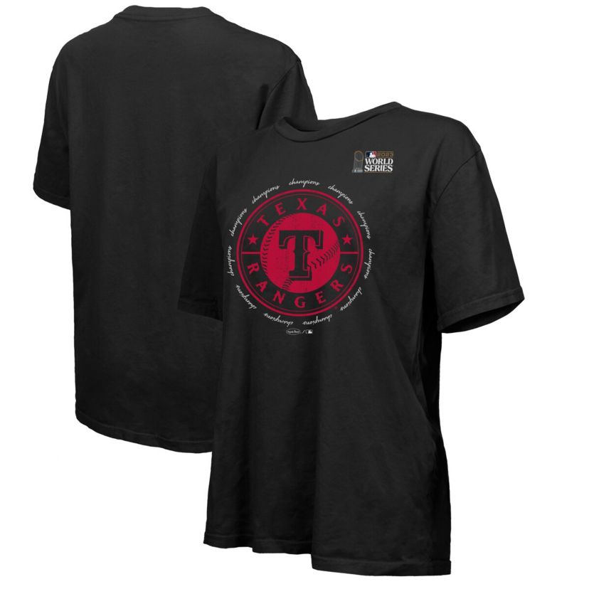 MLB Texas Rangers 2023 World Series s Oversized T-Shirt