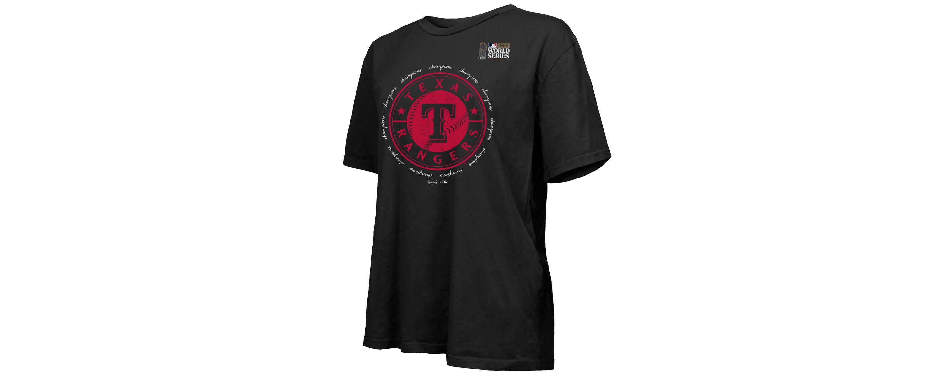 MLB Texas Rangers 2023 World Series s Oversized T-Shirt