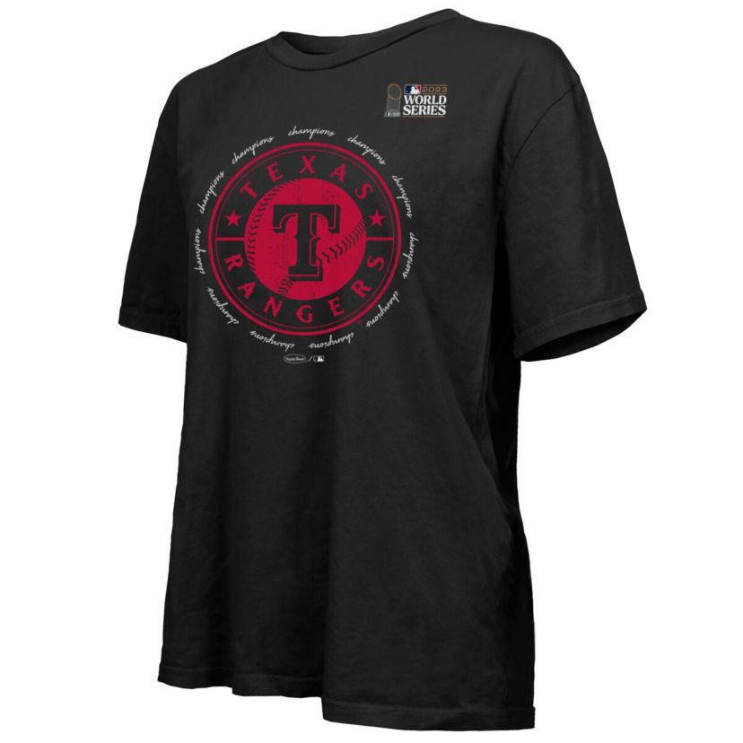 MLB Texas Rangers 2023 World Series s Oversized T-Shirt