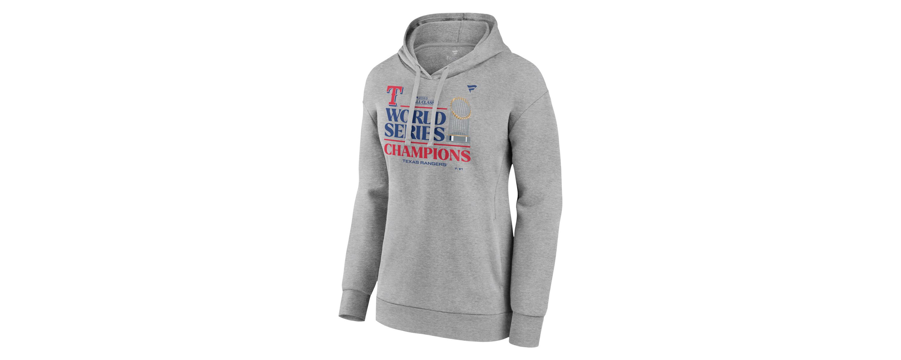 MLB Fanatics Texas Rangers 2023 World Series s Locker Room Plus Size Pullover Hoodie