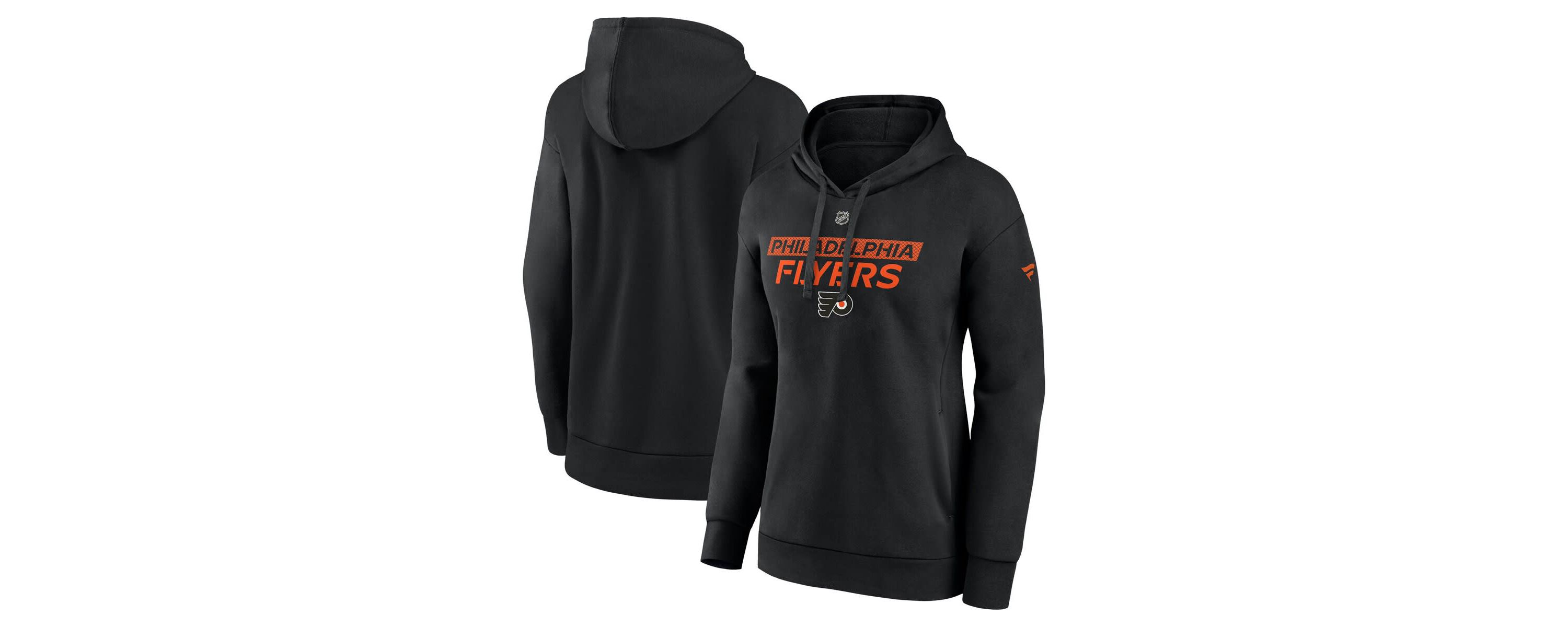 NHL Fanatics Philadelphia Flyers Authentic Pro Core Primary Fleece Pullover Hoodie