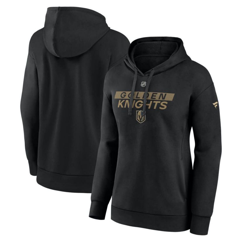 NHL Fanatics Vegas Golden Knights Authentic Pro Core Primary Fleece Pullover Hoodie