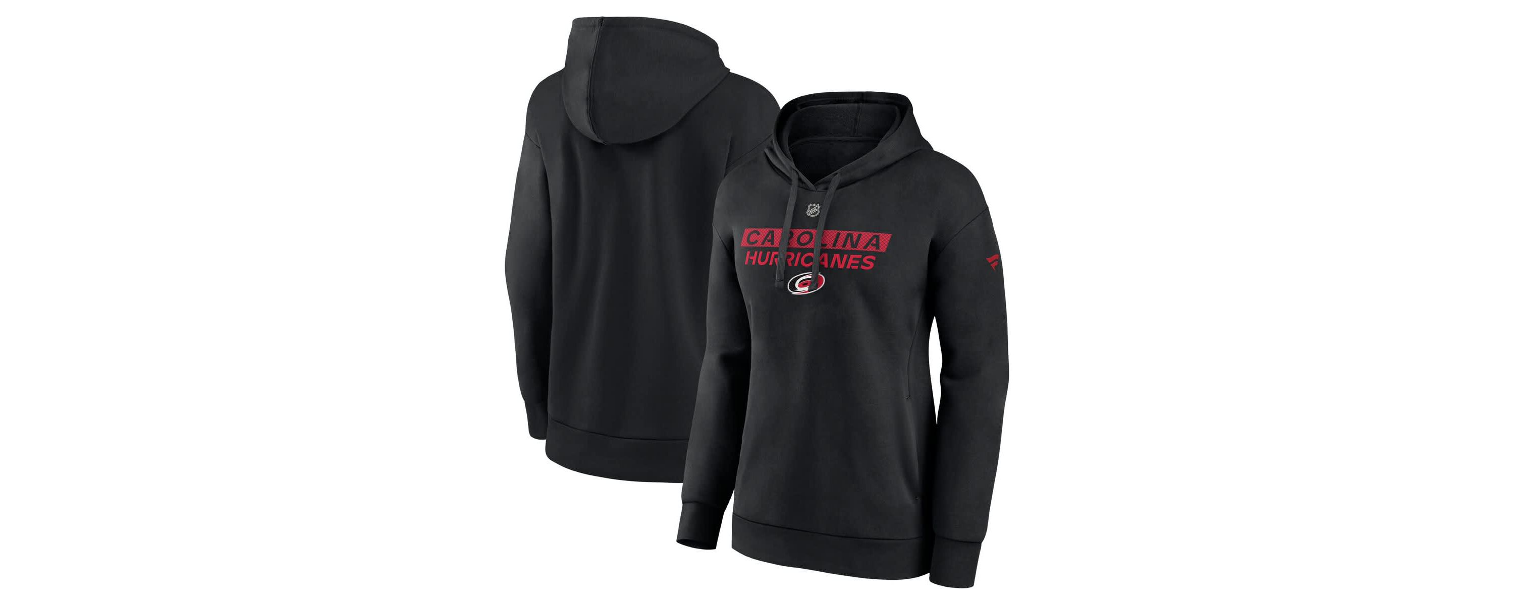 NHL Fanatics Carolina Hurricanes Authentic Pro Core Primary Fleece Pullover Hoodie