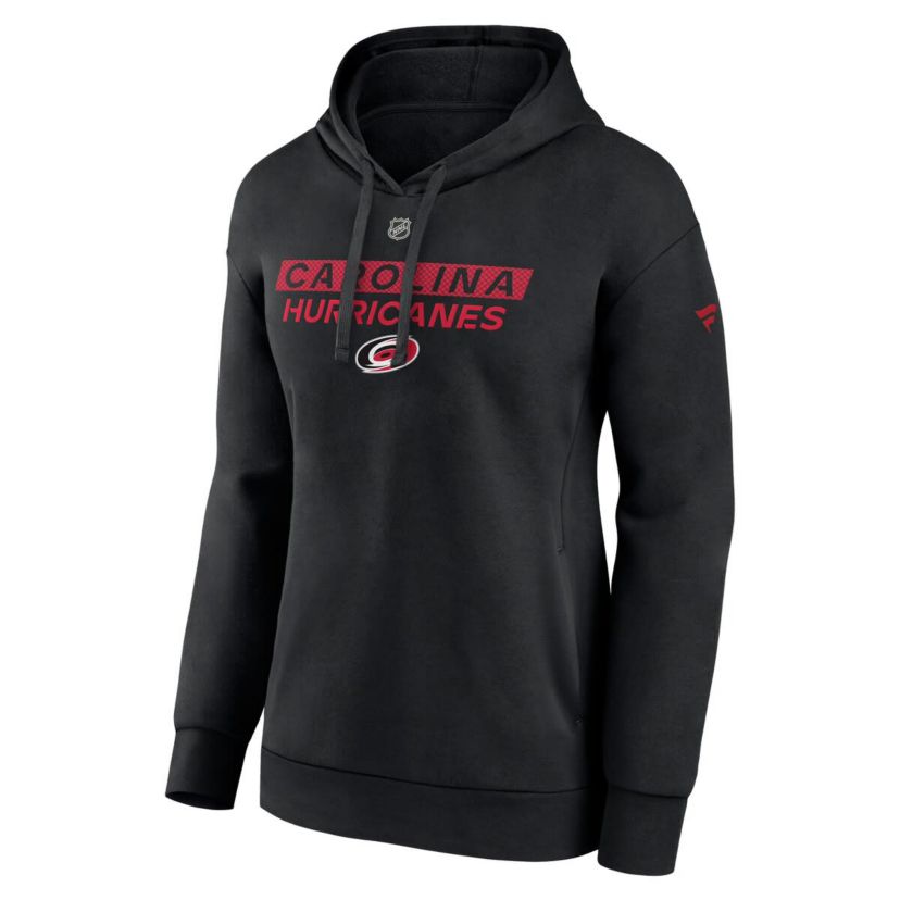 NHL Fanatics Carolina Hurricanes Authentic Pro Core Primary Fleece Pullover Hoodie