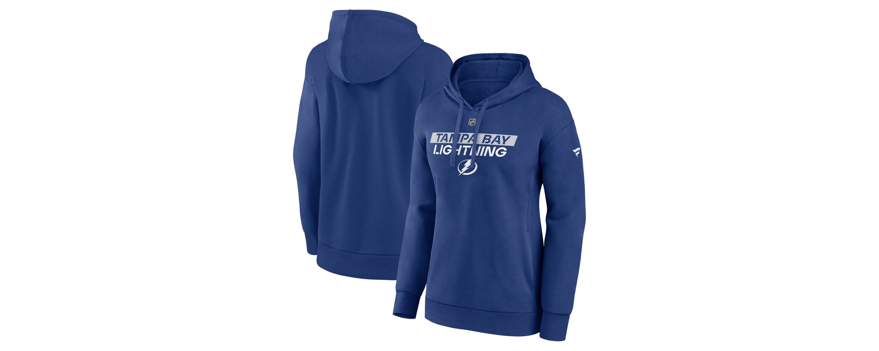 NHL Fanatics Tampa Bay Lightning Authentic Pro Core Primary Fleece Pullover Hoodie