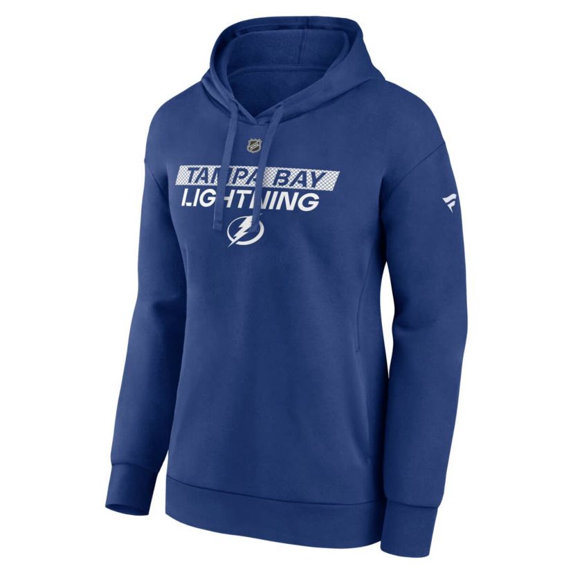 NHL Fanatics Tampa Bay Lightning Authentic Pro Core Primary Fleece Pullover Hoodie