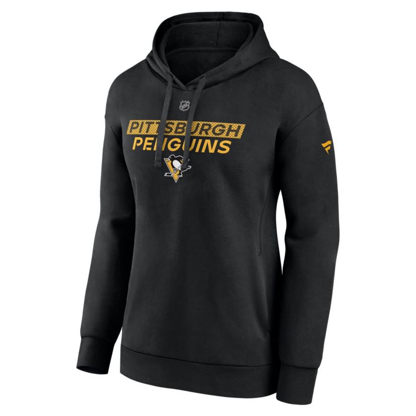 NHL Fanatics Pittsburgh Penguins Authentic Pro Core Primary Fleece Pullover Hoodie