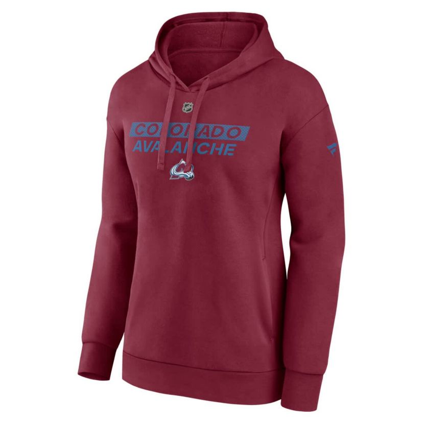 NHL Fanatics Colorado Avalanche Authentic Pro Core Primary Fleece Pullover Hoodie