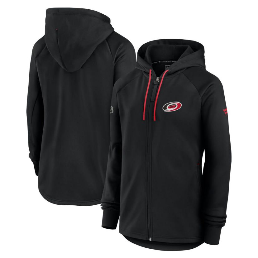 NHL Fanatics Carolina Hurricanes Authentic Pro Rink Fleece Full-Zip Jacket