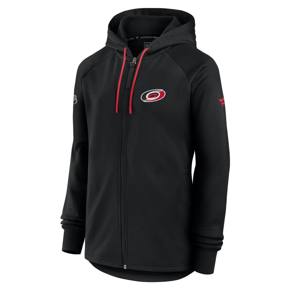 NHL Fanatics Carolina Hurricanes Authentic Pro Rink Fleece Full-Zip Jacket