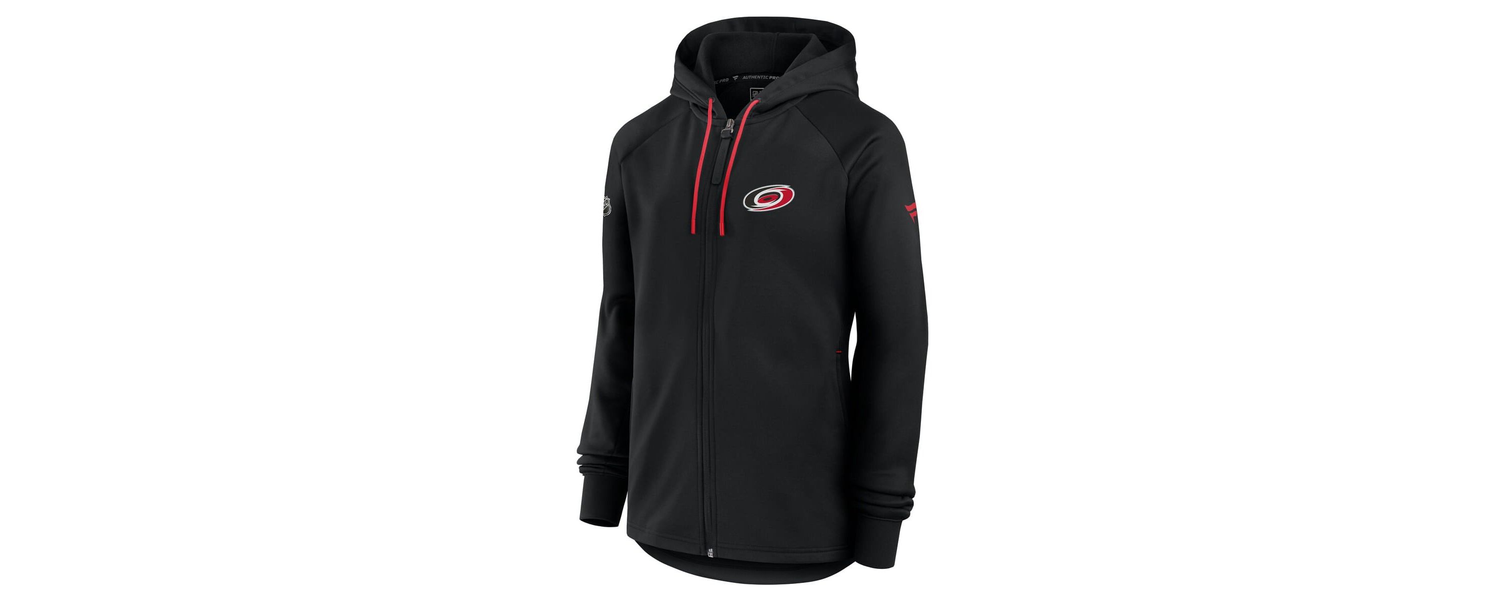 NHL Fanatics Carolina Hurricanes Authentic Pro Rink Fleece Full-Zip Jacket