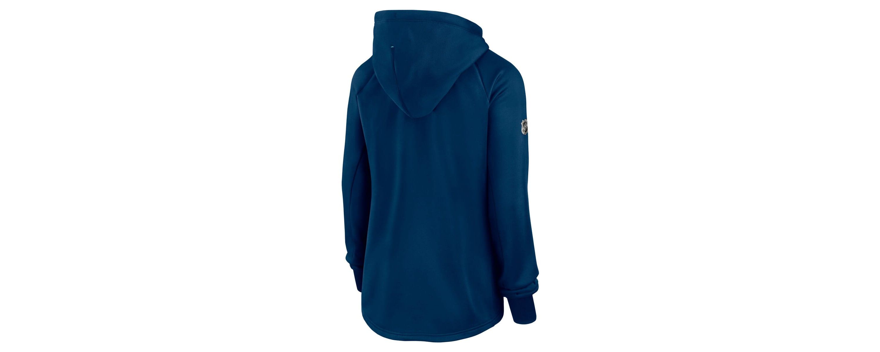 NHL Fanatics Deep Sea Seattle Kraken Authentic Pro Rink Fleece Full-Zip Jacket