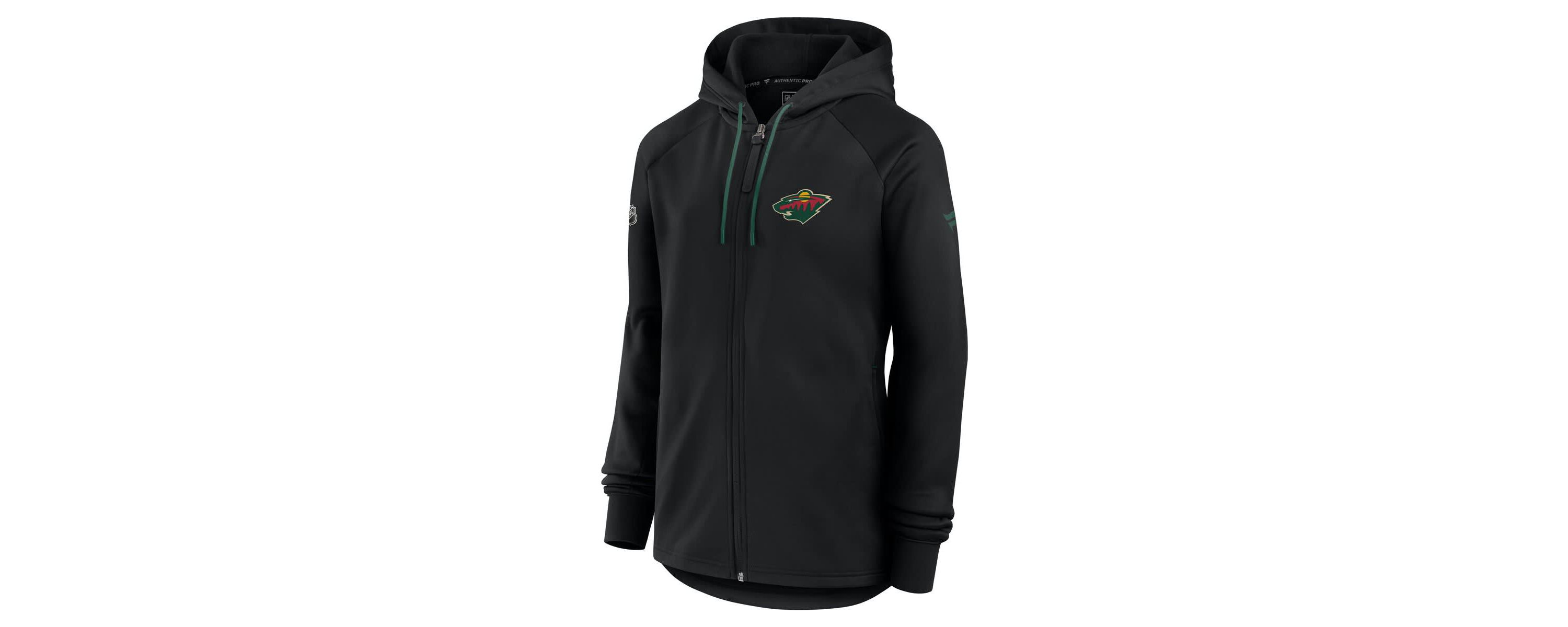 NHL Fanatics Minnesota Wild Authentic Pro Rink Fleece Full-Zip Jacket