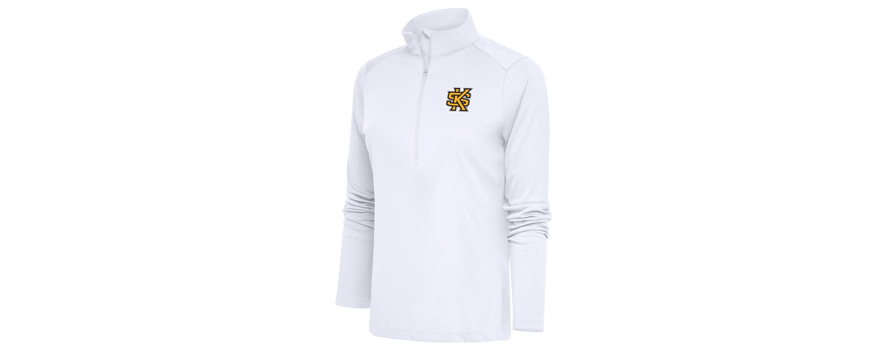 NCAA Kennesaw State Owls Tribute Digital Thermal Half-Zip Pullover Top